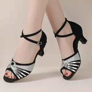 Rubber Soles Anti-Dance Shoes - Outdoor Latin Dance Shoes