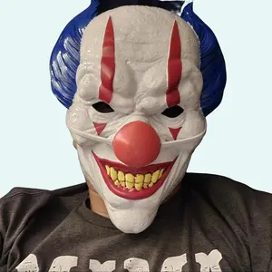 Evil Clown Cosplay Halloween Mask - 3D Printed