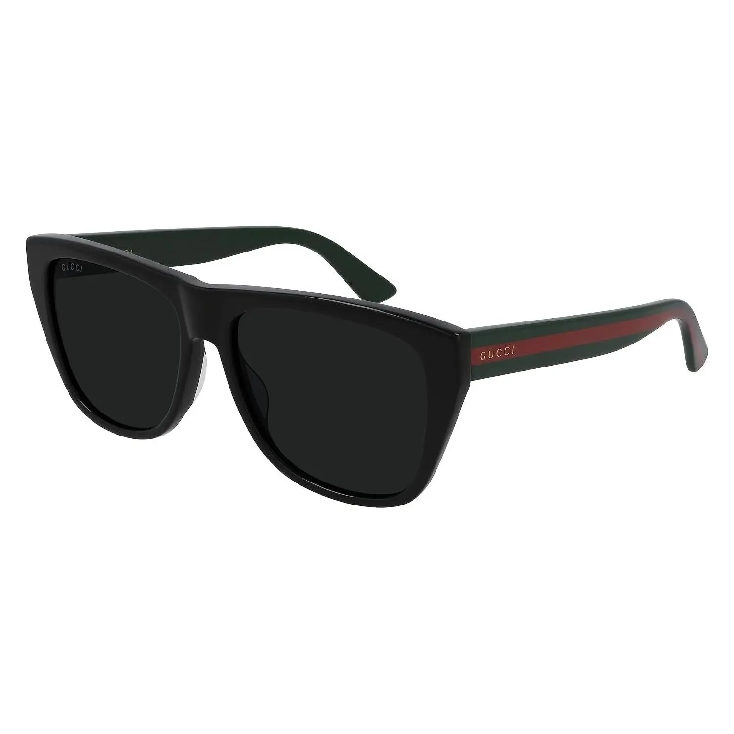 Gucci GG 0926S 001 Black Plastic Square Sunglasses Grey Lens, Men