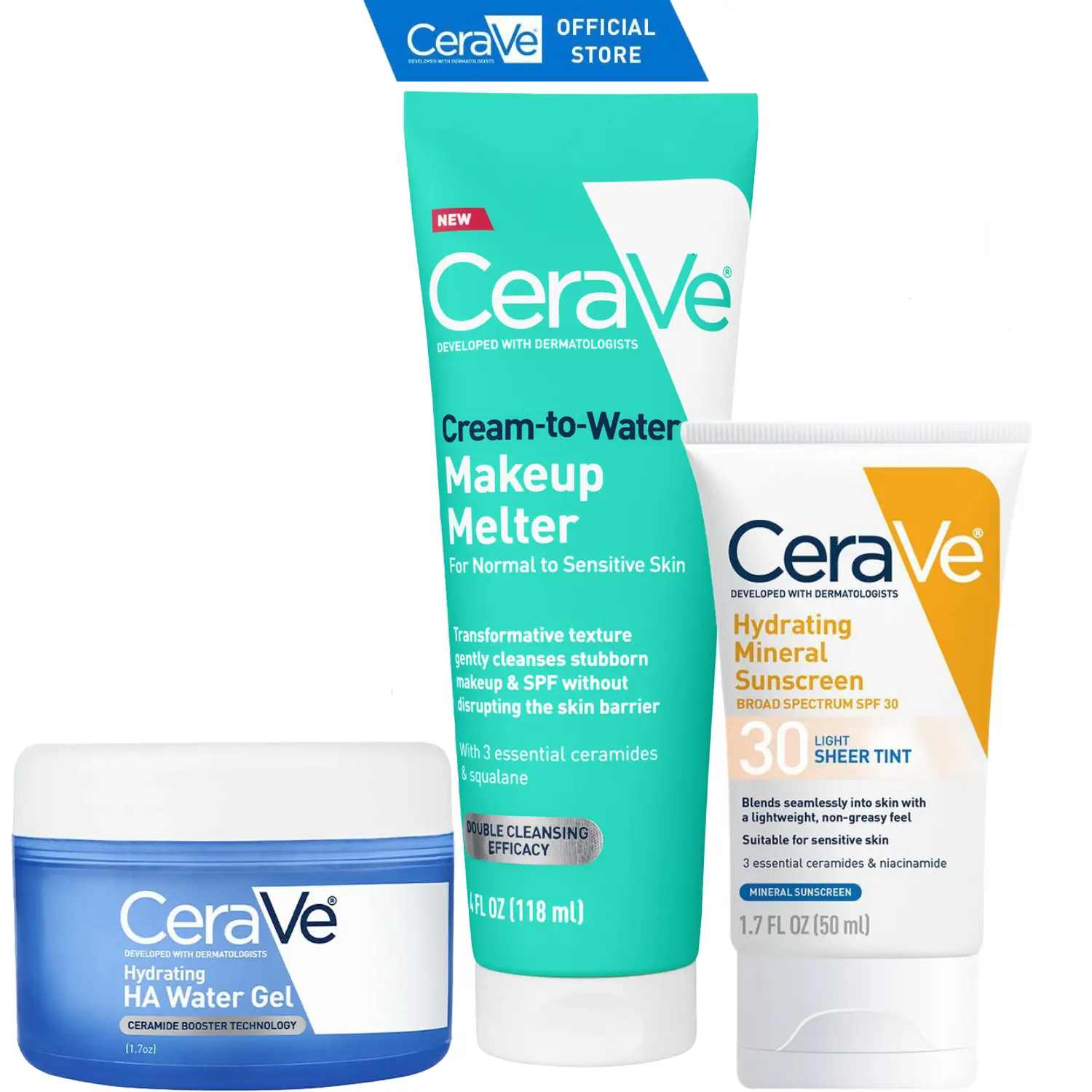 CeraVe Summer Glow Trio Bundle