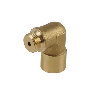 Car modification accessories connector sensor adapter brass elbow connector