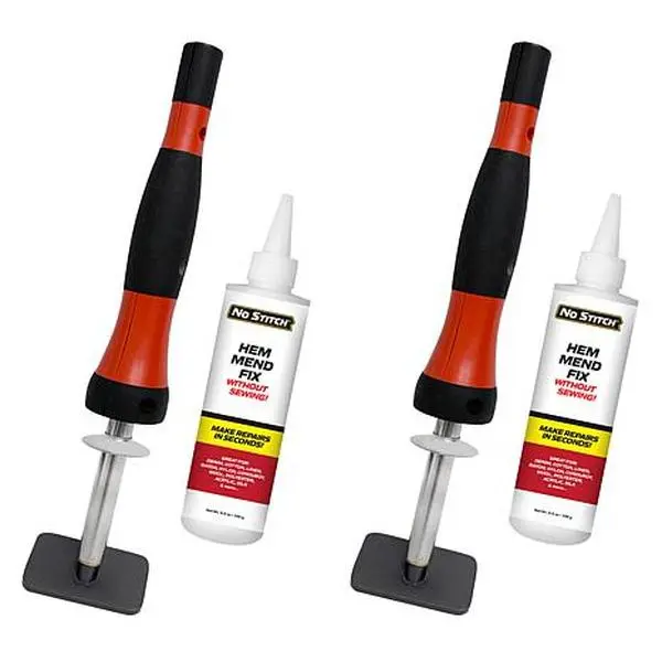 Bell & Howell No Stitch Powder Adhesive Repair Kit 2-pack