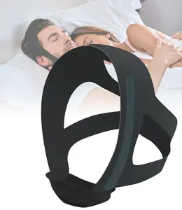 Anti Snore Chin Strap Devices - Chin Strap for CPAP Users, Adjustable Chin Strap for Snoring | Breathable Anti Snoring Chin Strap Stop Snoring Head Band Keeping Mouth Closed