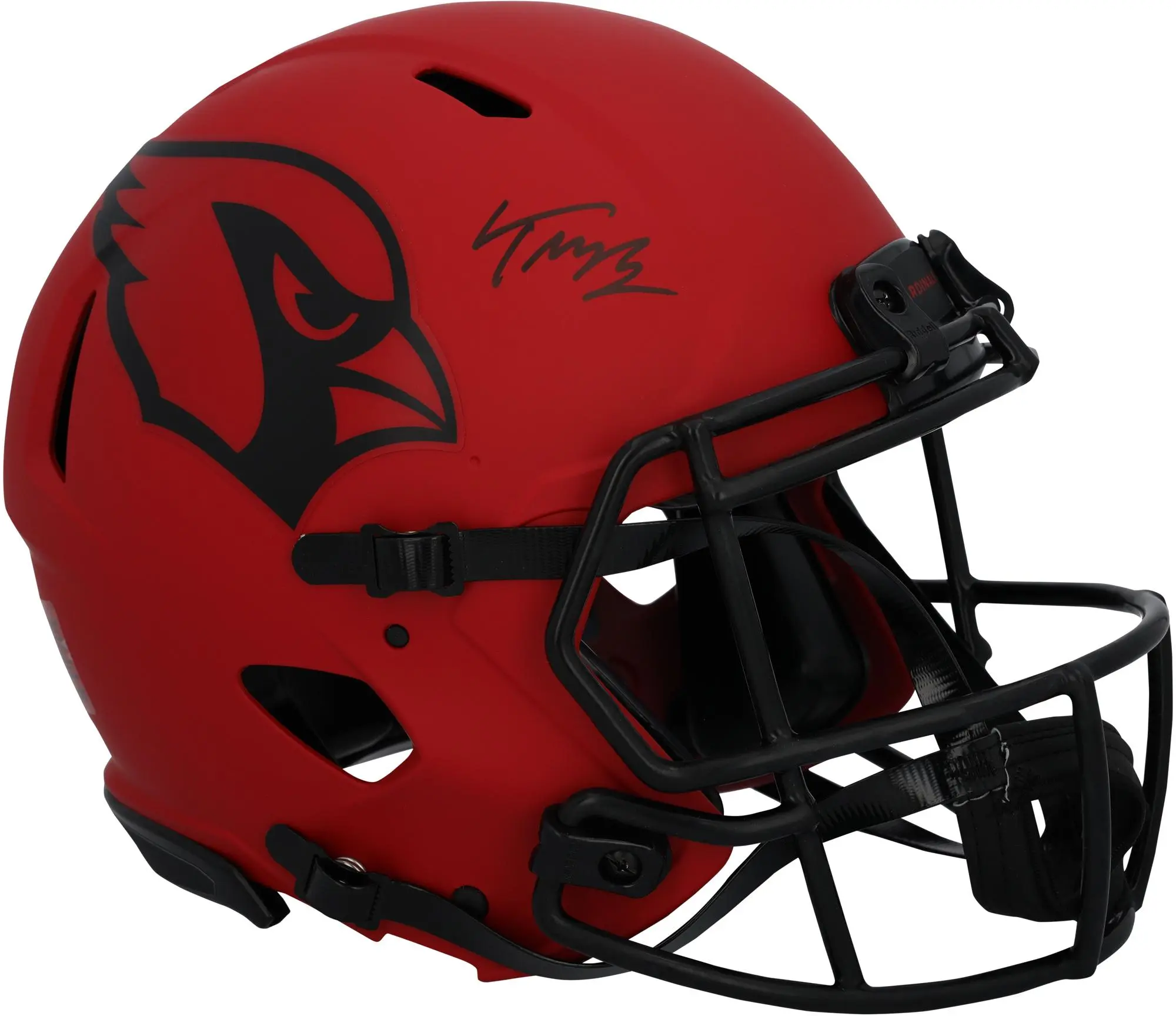 Trey McBride Arizona Cardinals Autographed Riddell Rave Speed Authentic Helmet - Fanatics Authentic Certified