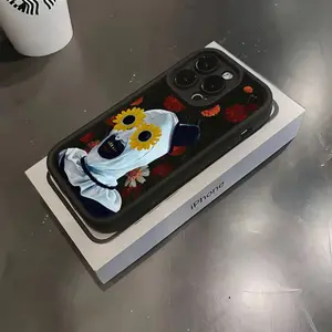 Phone Case - Phone Case Featuring Art The Clown, Compatible with for Iphone 17, 16E, 16, 15, 14, 13, 12, 11, Mini, Pro, Max, Air, X, XR, XSMAX, 8, And 7 Plus, Designed to Be Soft And Anti-Fall with a TPU Back Cover