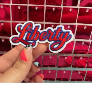Liberty  Iron On Patch