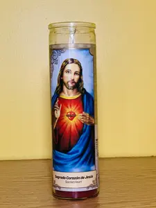 Candle Jesus Sacred heart