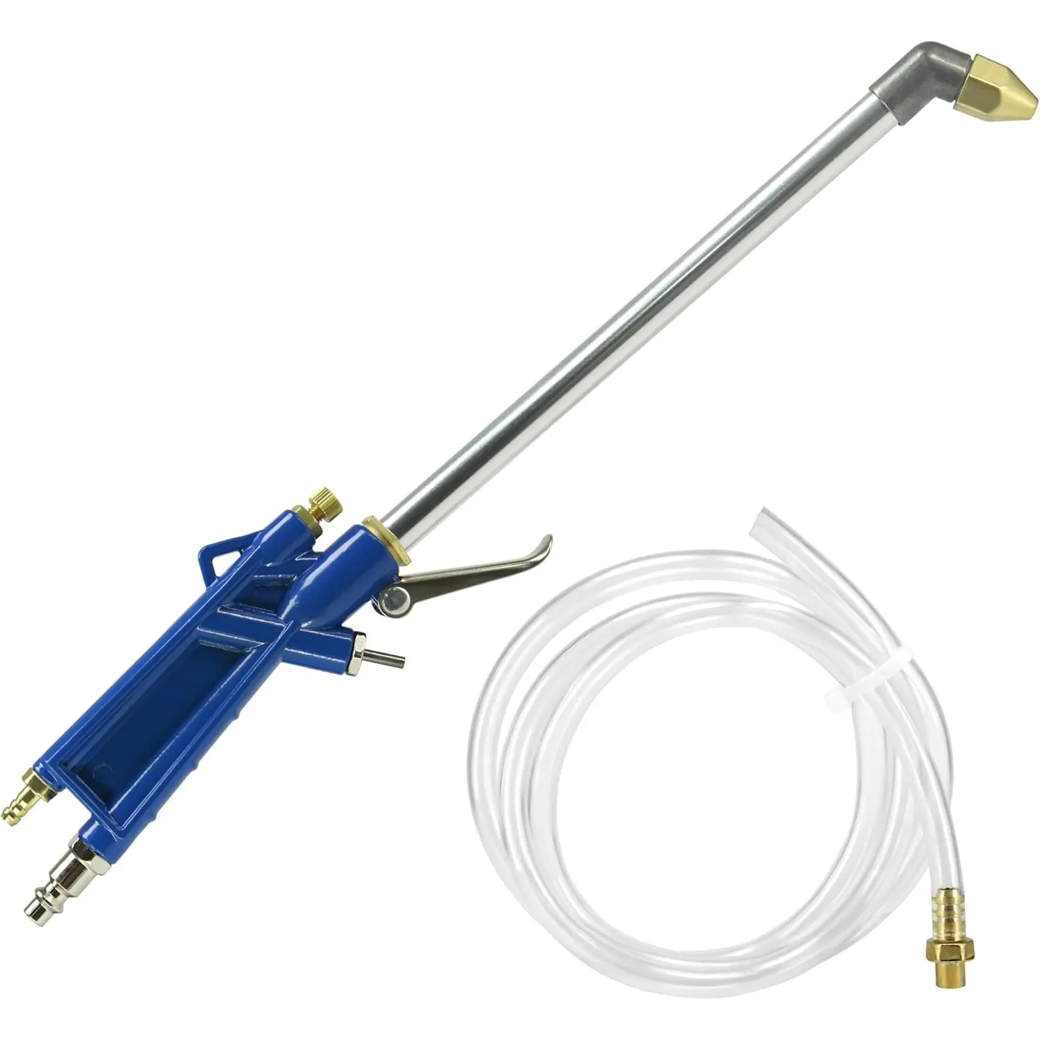Air Blow Gun Pneumatic Engine Cleaning Gun with 40 in Hose, Cleaning Degreaser Sprayer Tool, very easy to clean narrow spaces such as the engine compartment, mechanical interior, deck, and wheels