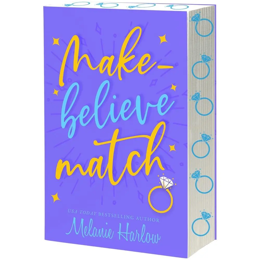 USED Book - Make-Believe Match by Harlow, Melanie (Paperback) - english