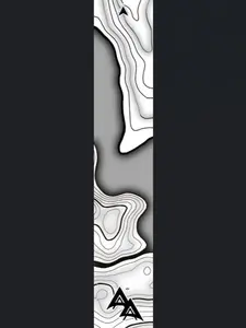 APA LAKE TOPO SERIES ARROW WRAPS - GREY