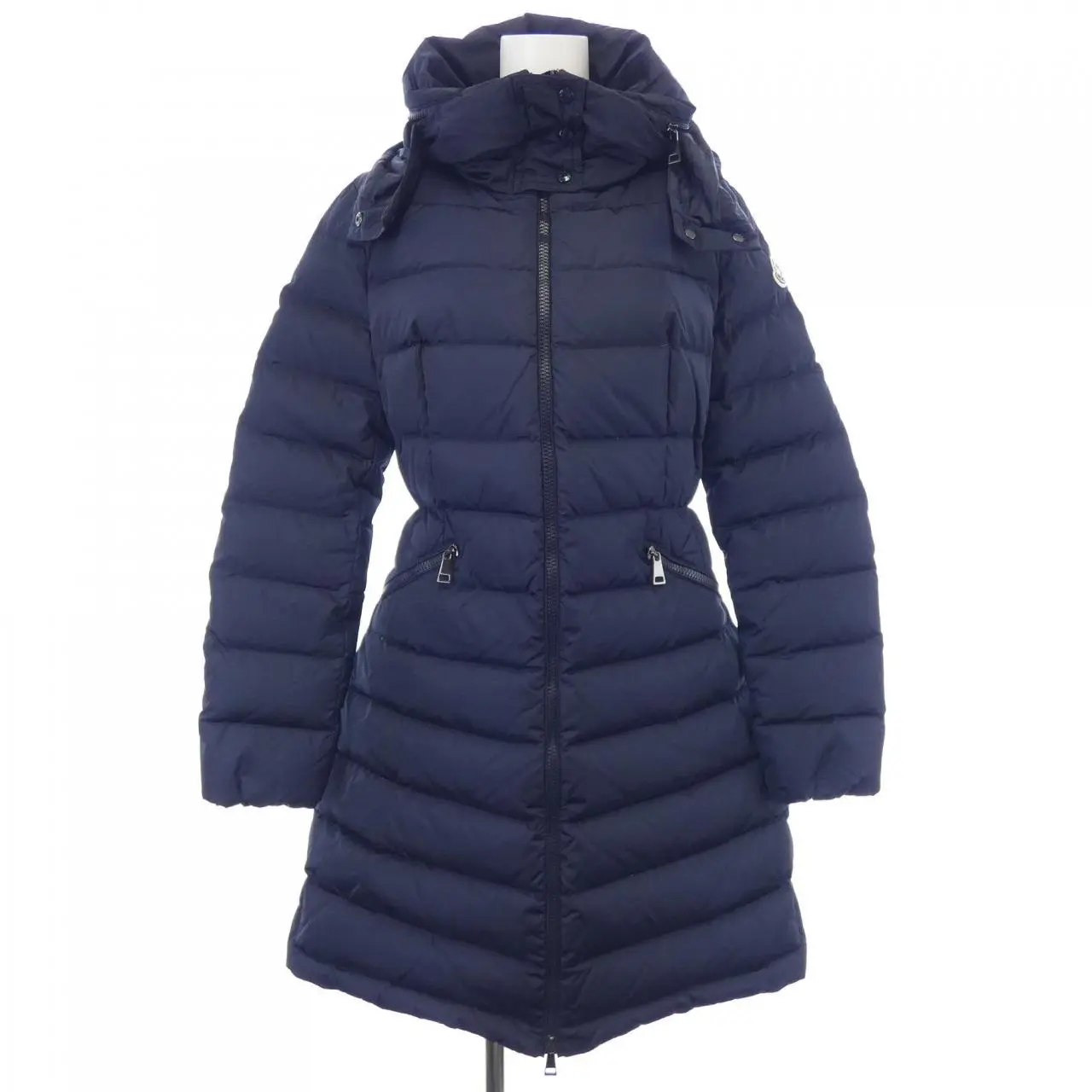 Pre-owned MONCLER Nylon Small Leather Goods FLAMMETTE Down Coat