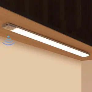 LED Motion Sensor Cabinet Light for Fall, Under Cabinet Closet Light, Waterproof LED Strip Light for Kitchen, Bathroom, Closet, Hallway, Stairway & Garage, Wall Mounted LED Lights, Home Essentials
