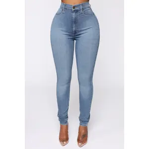 Flex Game Strong Super High Rise Skinny Jeans - Light Wash