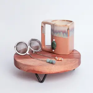 Gemmed Tea Infuser Ball | Handcrafted, Gems Vary