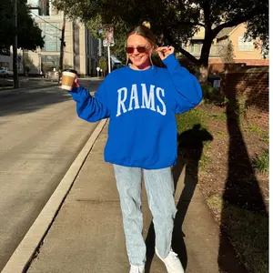 Rams Sweatshirt, Rams Mascot Crewneck