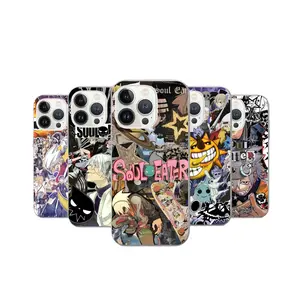 Soul Eater Phone Case Anime Cover For iPhone 17Pro, 16, 15, 14, 13, 12, 11