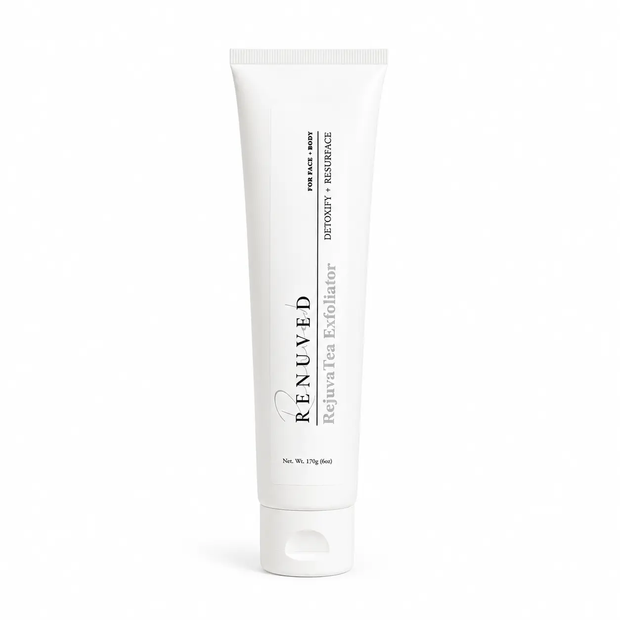 RejuvaTea Face Exfoliator, Radiant Skin Boost, Daily Care for All Skin Types, Single Item Skincare Scrub
