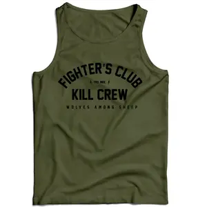 Kill Crew Tank Top - Comfy Cotton Menswear Soft
