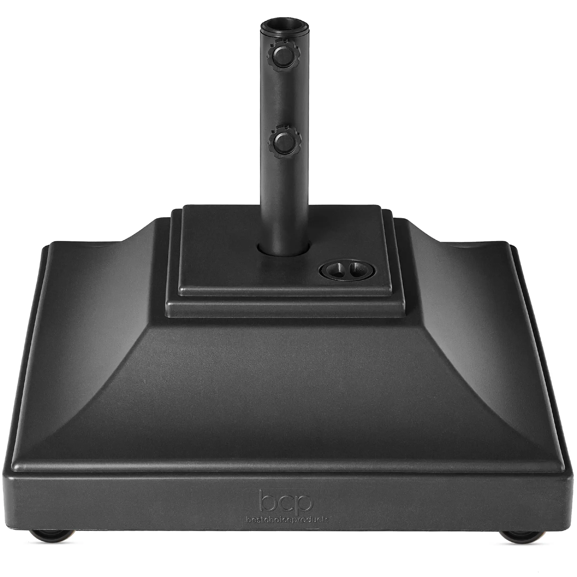 Best Choice Products Mobile Umbrella Base, Fillable Heavy-Duty Market Stand w/4 Wheels, 2 Locks, 120lb Capacity Best Choice Products Mobile Umbrella Base, Fillable Heavy-Duty Market Stand w/4 Wheels, 2 Locks, 120lb Capacity
