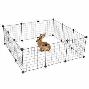 Foldable Pet Playpen for Small Animals