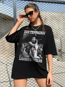 XXXTentacion Tshirt, Unisex 2side T-Shirt, Inspired Vintage Rap Shirt