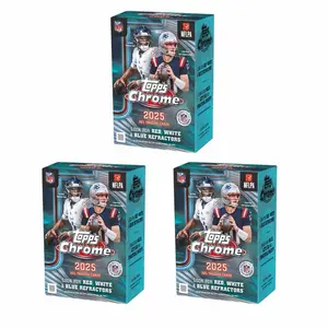 BOX BREAK 5 - 3 - 2025 - Topps Chrome Blaster Boxes !!