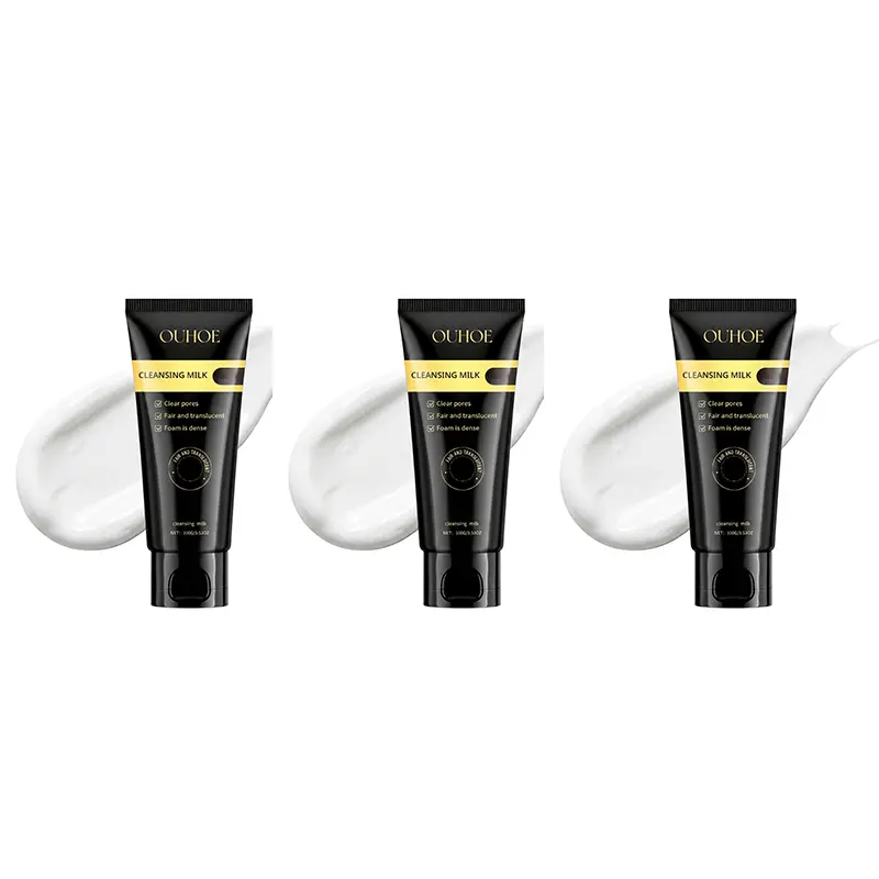 Niacinamide cleansing foam, soothing and hydrating cleansing foam, contains hyaluronic acid, niacinamide, lemon, aloe vera extract. Gentle cleansing for moisturizing and nourishing, makeup removal.