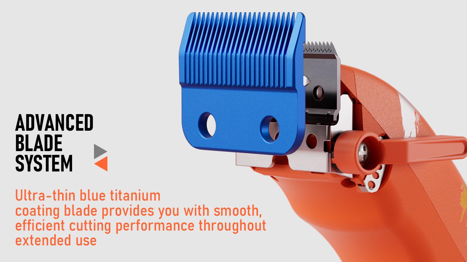 Suprent Barber Clipper-10000 RPM Motor Thermally Stable Ceramic Blade- Cordless Hair Trimmer Set for Barbers with Charging Base - Premium Hair Clipper Kit - Gift for Men