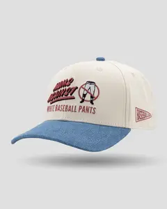 Moms Against White Baseball Pants Denim Fan Cap