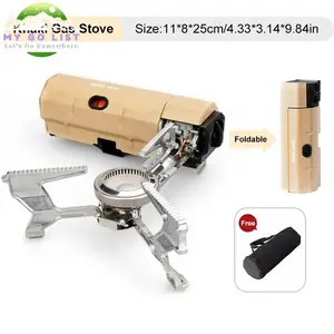 Camping Gas Stove 2670W Portable Folding Cassette Gas Burner