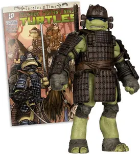 Teenage Mutant Ninja Turtles - Page Punchers - Leonardo 5" Action figurine/statue with Turtles in Time Comic (TMNT)  [COLLECTIBLES] Action figurine/statue