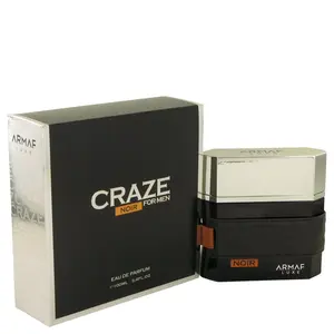 Armaf Craze Noir Eau De Parfum Spray - Men's Fragrance, 3.4 fl oz Standard Size, Beauty & Personal Care Product