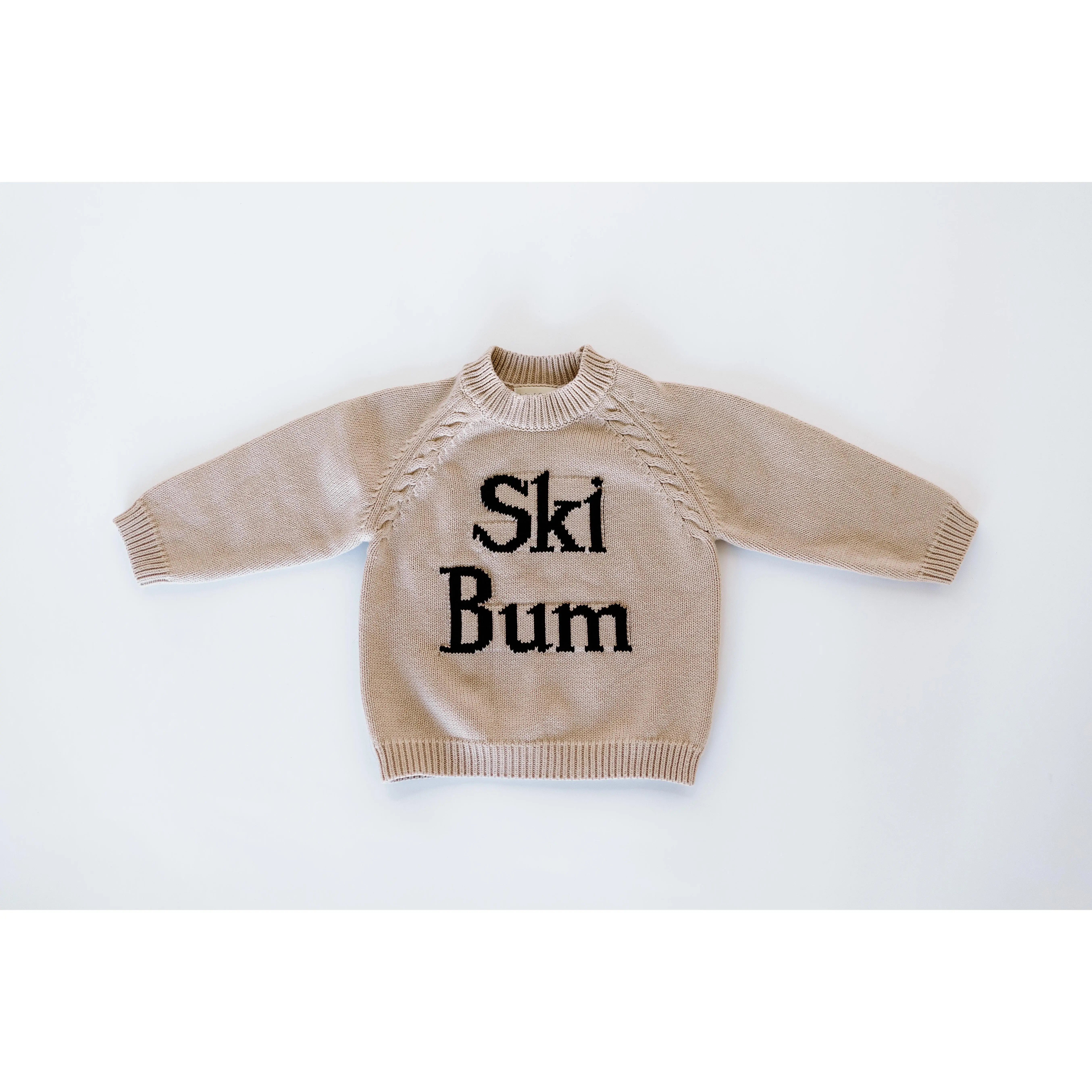 Oatmeal Ski Bum Sweater