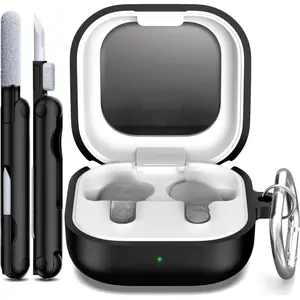 Kekoasoft Silicone Case for Samsung Galaxy Buds 4/buds 4 Pro, Keychain & Cleaning Pen Included, Shockproof Protection