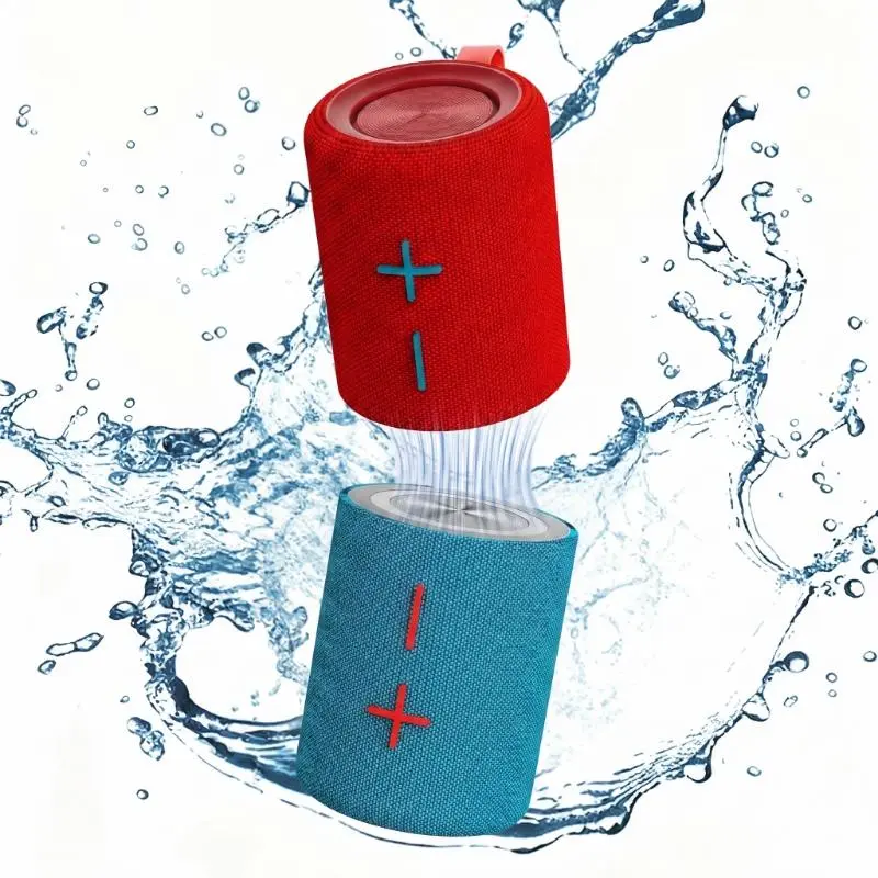 [LIVE] Duo Sound System Speaker, Portable Bluetooth Speaker With Contrast Color Red And Blue Design, Twist And Split to 2 Speaker, TWS Pairing And FM Radio, Magnetic Mini Speaker Wireless Party Box Audio subwoofer Aesthetic Stereo Smartphone fathersdaygif
