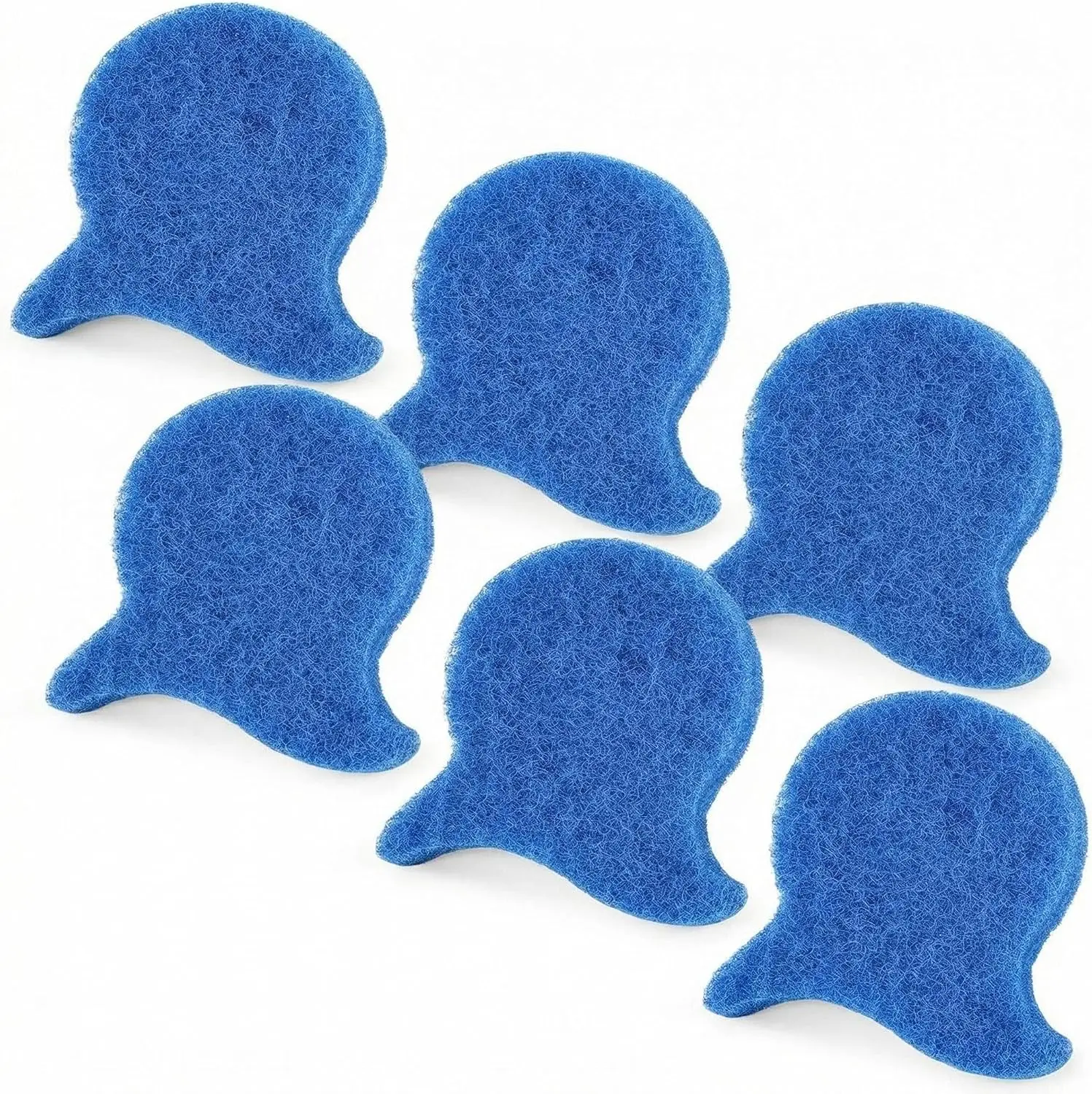 6 PCS Pet Hair Remover for Laundry – Effectively Removes Fur, Lint & Dander – Reusable, Eco-Friendly Laundry Pet Hair Catcher – Gentle on Clothes, Protects Machine, Easy to Use & Clean (Blue)