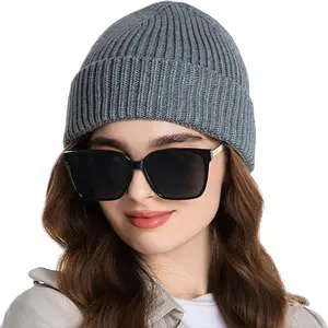 1pc Simple style solid-color unbrimmed hats for men and women, knitted hats, dome hats, breathable unbrimmed hats suitable for outdoor leisure sports, and trendy Ins-inspired combinations,Womenswear,Sweatshirts