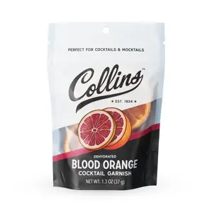 Dehydrated Blood Orange Cocktail Garnish, 1.3 oz
