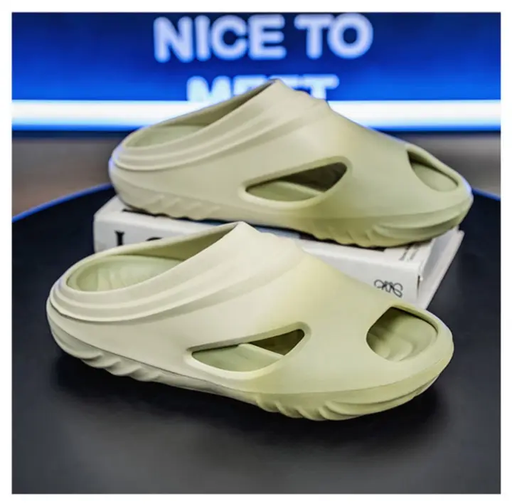 Men's fashion sandals, fashion slippers, EVA sandals, toe protection, sports slippers, open toe sandals, sports slippers, suitable for beach surfing and vacation