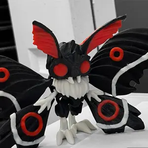 Cryptids or Cryptics 3d printed Mothman, Nightcrawler, Grim Reaper, werewolf, Wendigo figurines for decoration animal figurine statue figurine