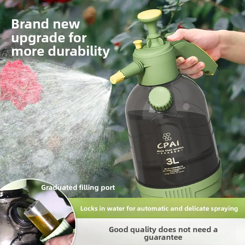 Thickened Large-Capacity Pressurized Watering Can, Household Green Plant Watering and Humidifying Sprayer, Pest Control and Pesticide Spraying Watering Can for Vegetable Gardens and Orchards, Pressure-Resistant, Spray Nozzles, Multi Function Nozzle