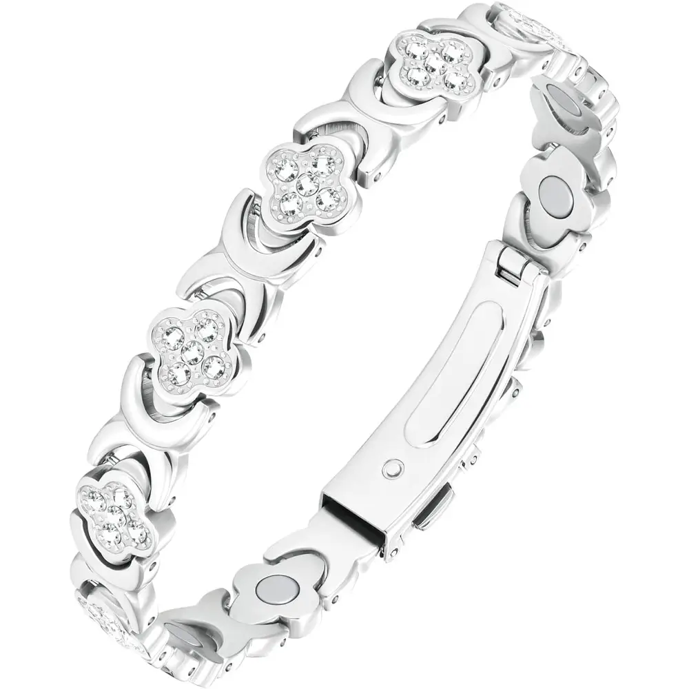 Jecanori Copper Bracelets for Women, Effective Pure Copper Magnetic Bracelet with 3500 Gauss Magnets