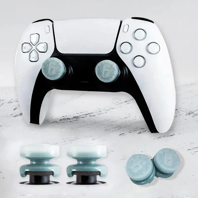 Rainbow Siege Ice Six Thumbstick Grips for PS5/PS4 & Xbox X/S & Xbox One Controllers ps5 console accessory Performance Thumbsticks Game Joystick Player
