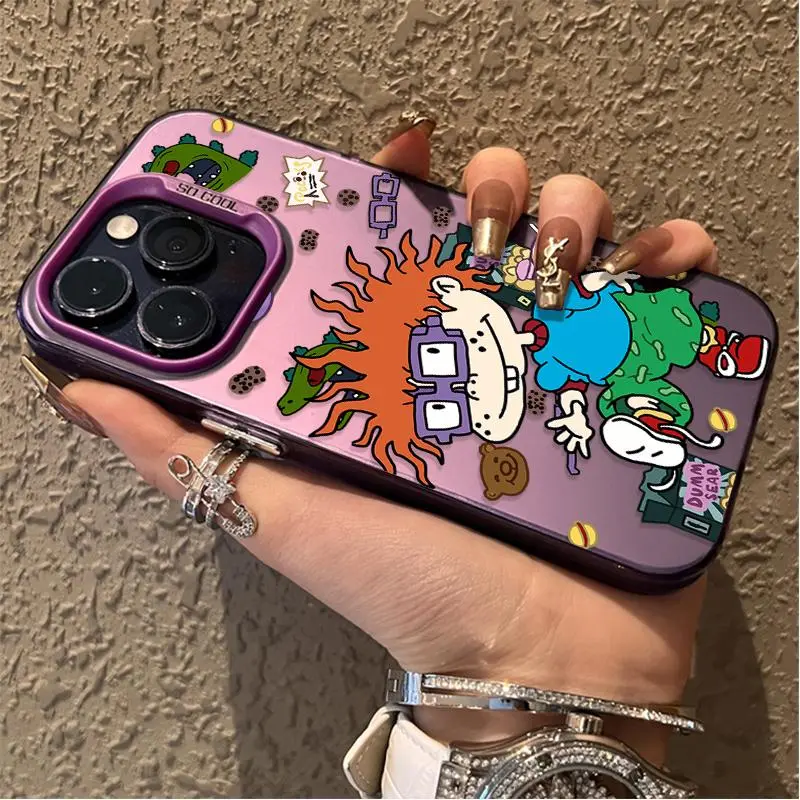 Fun Cartoon Print TPU Cellphone Case - Flexible TPU for Easy Grip, Shockproof Casing, No Fuss Slip-On Cover, Durable, Helps Guard Daily Bumps, Mobile Phone Accessory Compatible with iPhone 17,16,15,14 Plus,13,12,12 Mini,11 Pro Max,SE, summerwins