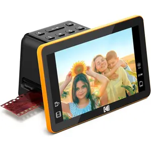 Kodak Slide N SCAN Film and Slide Scanner with 7" LCD Screen, Converts Negatives & Slides to JPEG