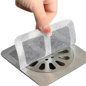 10pcs Premium Disposable Sewer Filters, Effective Hair Blocker & Bug-Proof Patches, for Toilet, Bathroom Sink & Floor Drain, Easy Installation