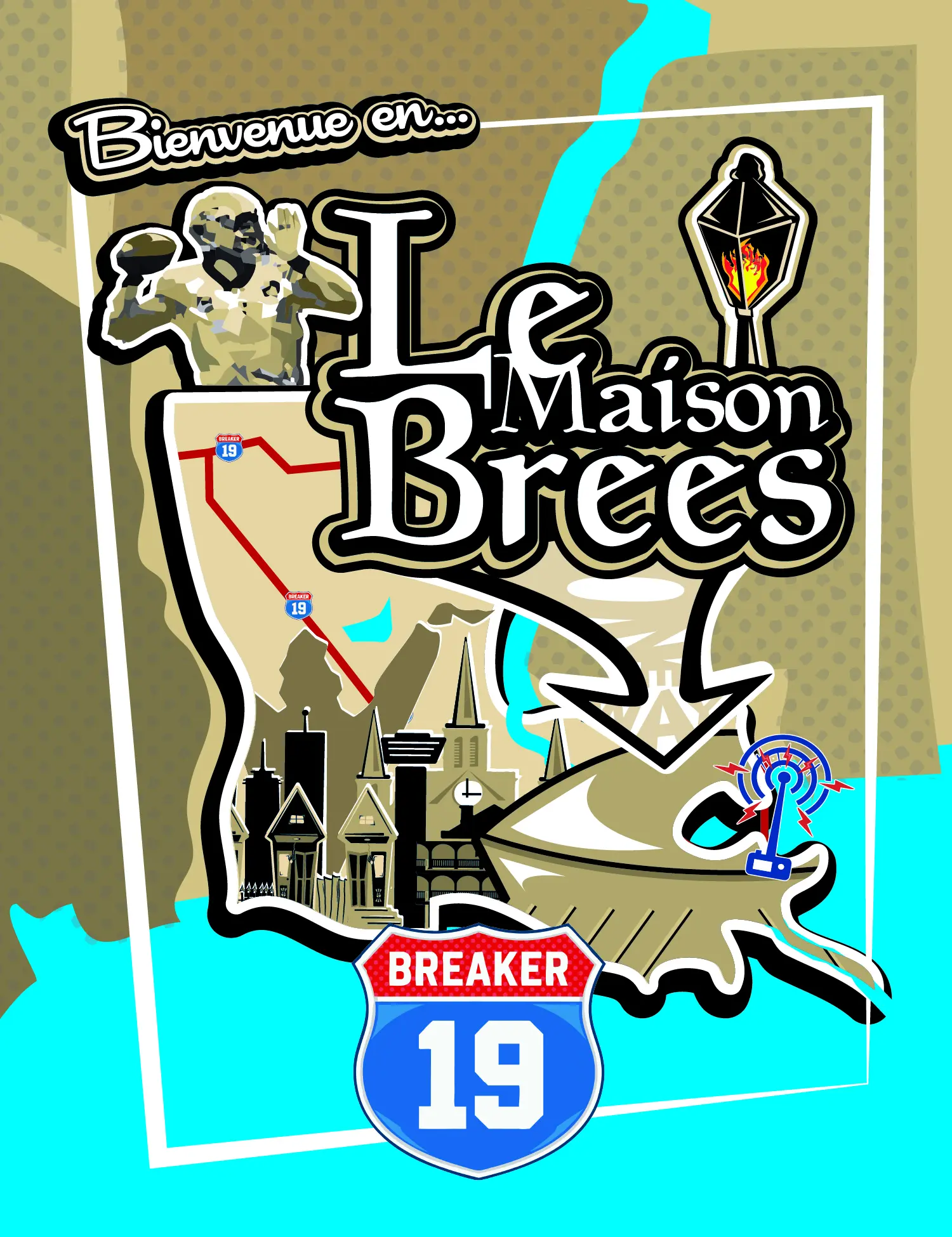 201: Le Maison Brees One Box Divisional Break (Trading Card Collectibles, Collectible Trading Cards)