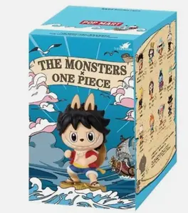 Pop Mart One Piece x The Monster Labubu Box Collectible Cards Base Booster Pack Ship Sealed Special Edition Anime Figurine