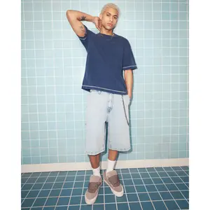 Hollister Super Baggy Painter Jean Shorts