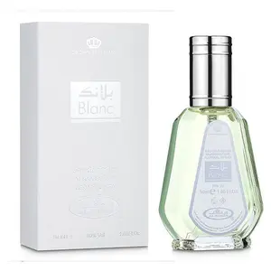 Al Rehab Blanc Eau de Parfum - 50ml Luxurious Single Item, Sleek Design Bottle, Subtle Elegant Aromatic Clean Scented Unisex Daily-Use Fragrance, Aromatic Unisex Fragrance